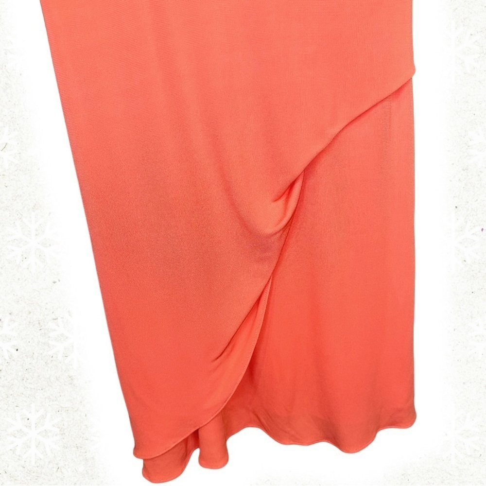 Vintage “Tangerine” Temperley London ‘Mini Greek’ One Shoulder Mini Dress Size 2 - Picture 13 of 16
